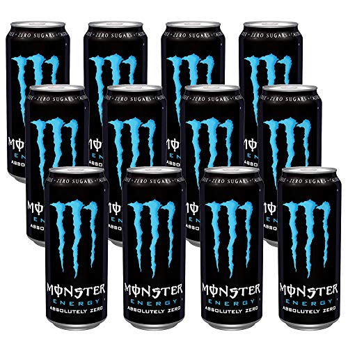Monster Energy Absolutely Zero Original 24x 500ml - Zero Sugar kalorienfrei Energie Drink
