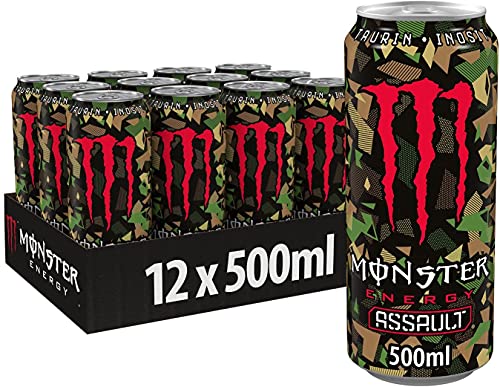 Monster Energy Assault, 500 ml, 12 Stück