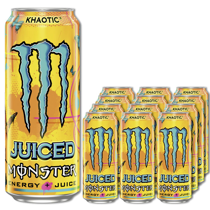 Monster Energydrink Khaotic 12x0,5L Monster Energydrink Khaotic 12x0,5L
