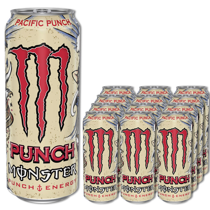 Monster Energydrink Pacific Punch 12x0,5L Monster Energydrink Pacific Punch 12x0,5L