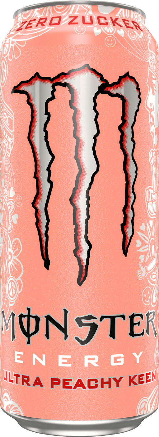 Monster Energydrink Ultra Peachy Keen 0,5L Monster Energydrink Ultra Peachy Keen 0,5L