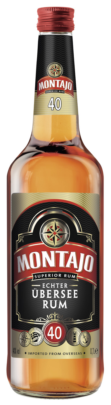 Montajo Echter Übersee Rum 0,7L Montajo Echter Übersee Rum 0,7L