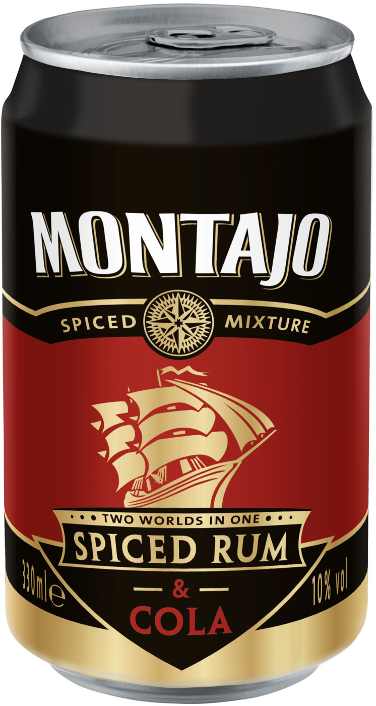 Montajo Spiced Rum & Cola 0,33L Montajo Spiced Rum & Cola 0,33L