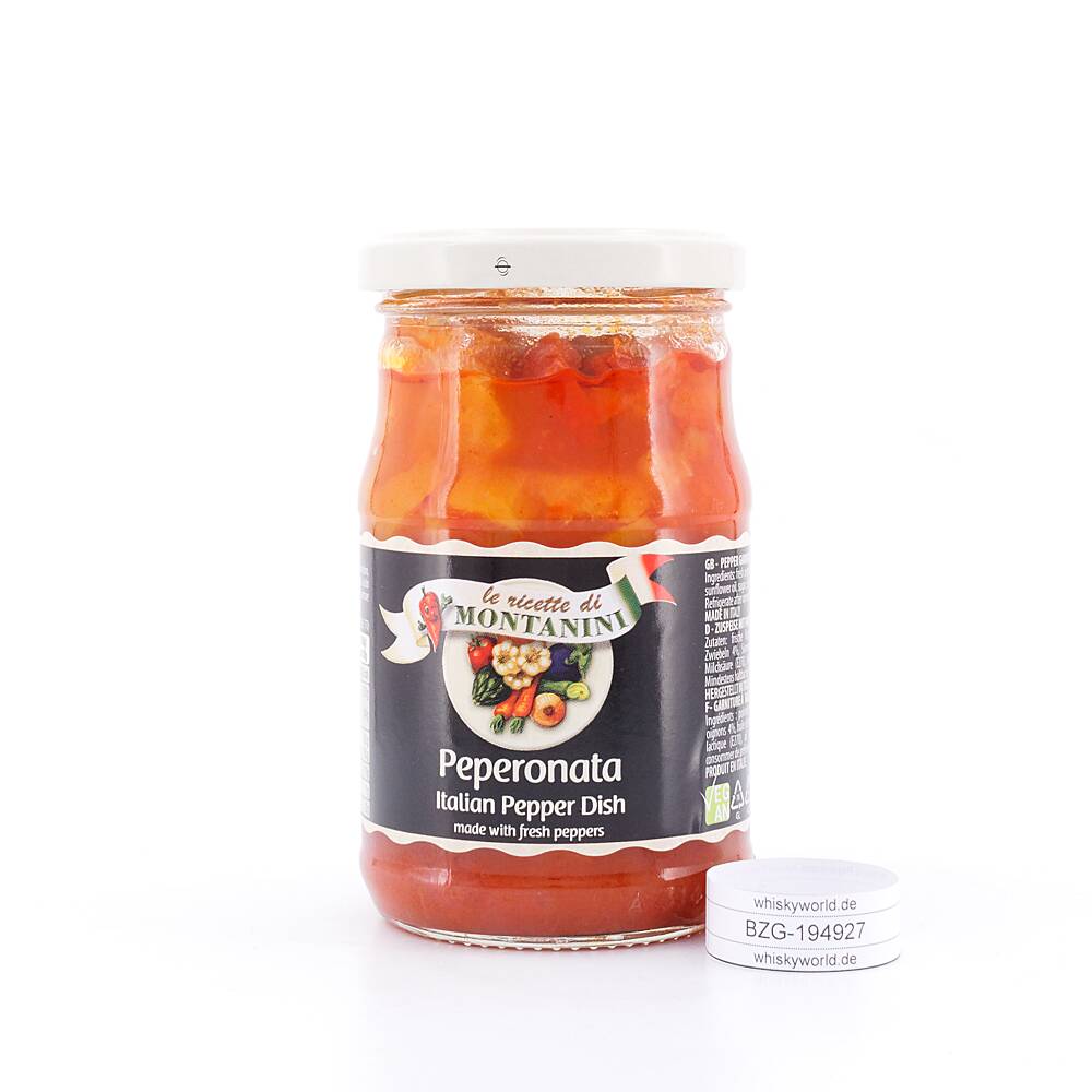 Montanini Peperonata Italian Pepper Dish Soße mit 280 g