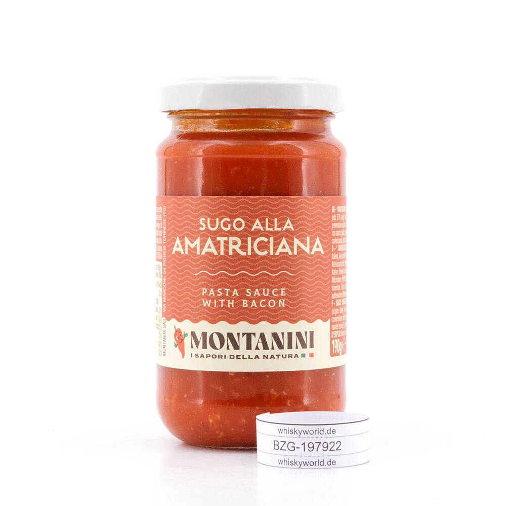 Montanini Tomatensauce all'Amatriciana 190 g Montanini Tomatensauce all'Amatriciana 190 g