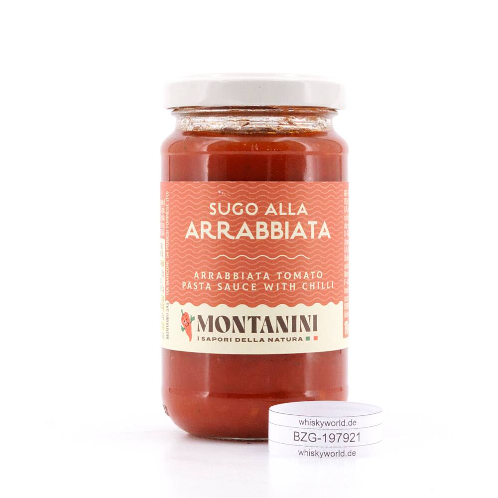 Montanini Tomatensauce pikant all'arrabbiata 190 g Montanini Tomatensauce pikant all'arrabbiata 190 g