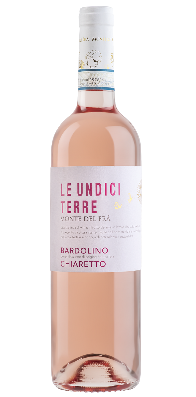 Monte del Fra Le Undici Terre Bardolino Chiaretto Rosé Monte del Fra Le Undici Terre Bardolino Chiaretto Rosé