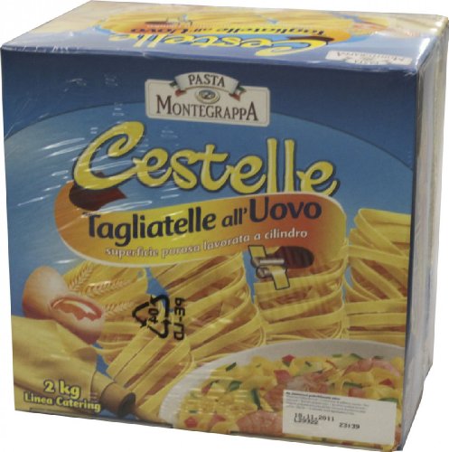 Montegrappa Cestelle Fettuccine all Uovo 2kg Montegrappa Cestelle Fettuccine all Uovo 2kg