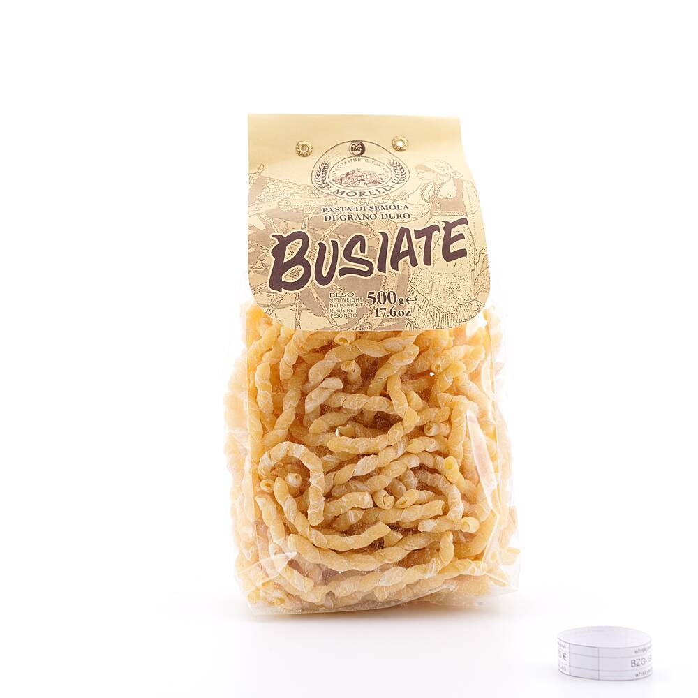 Morelli Busiate Nudeln aus Hartweizengrieß 500 g Morelli Busiate Nudeln aus Hartweizengrieß 500 g