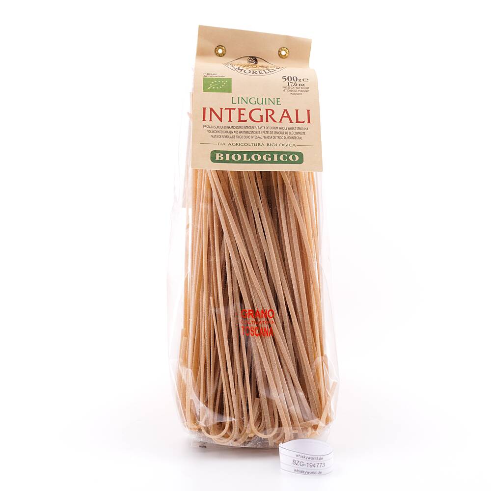 Morelli Linguine Integrali BIO-Vollkornteigwaren 500 g Morelli Linguine Integrali BIO-Vollkornteigwaren 500 g