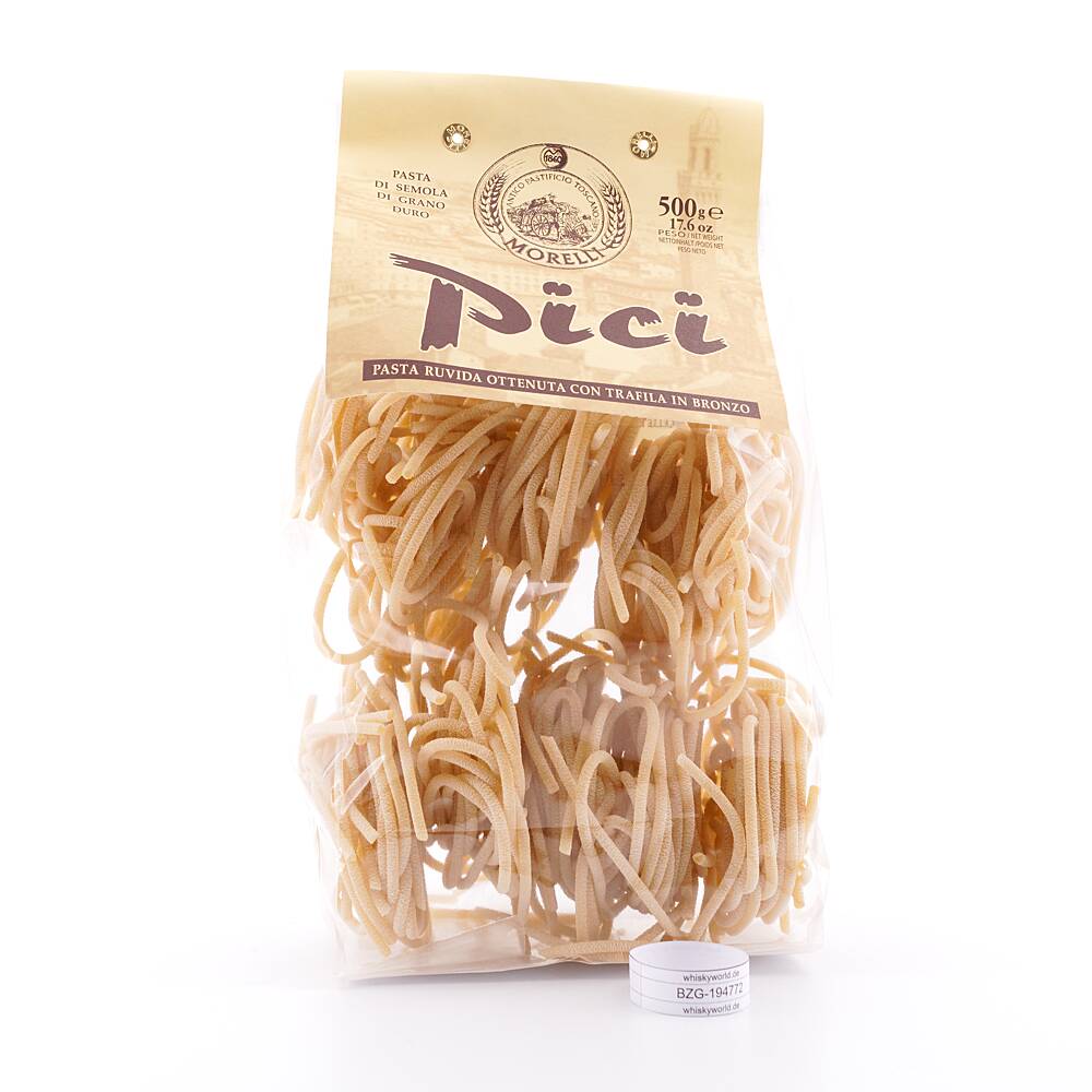 Morelli Pici Nudeln aus Hartweizengrieß 500 g Morelli Pici Nudeln aus Hartweizengrieß 500 g