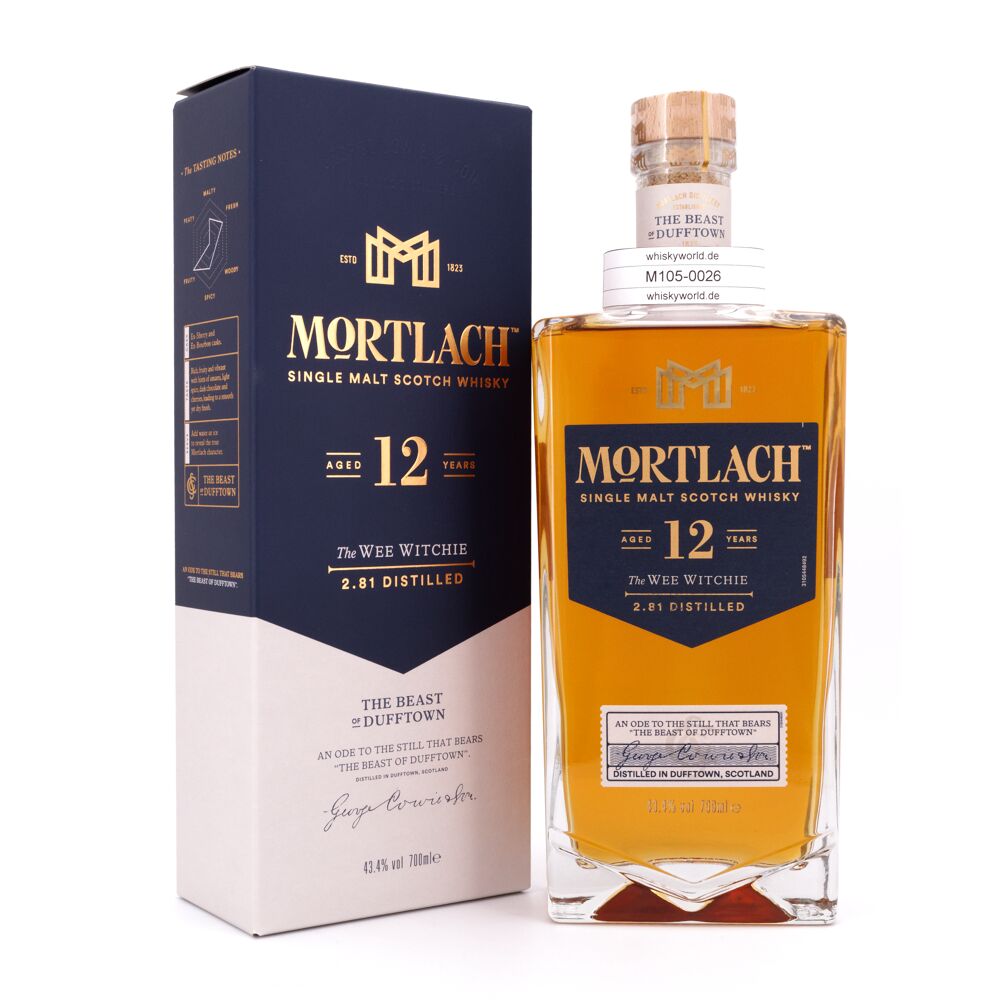 Mortlach 12 Jahre The Wee Witchie 0,70 L/ 43.4% vol