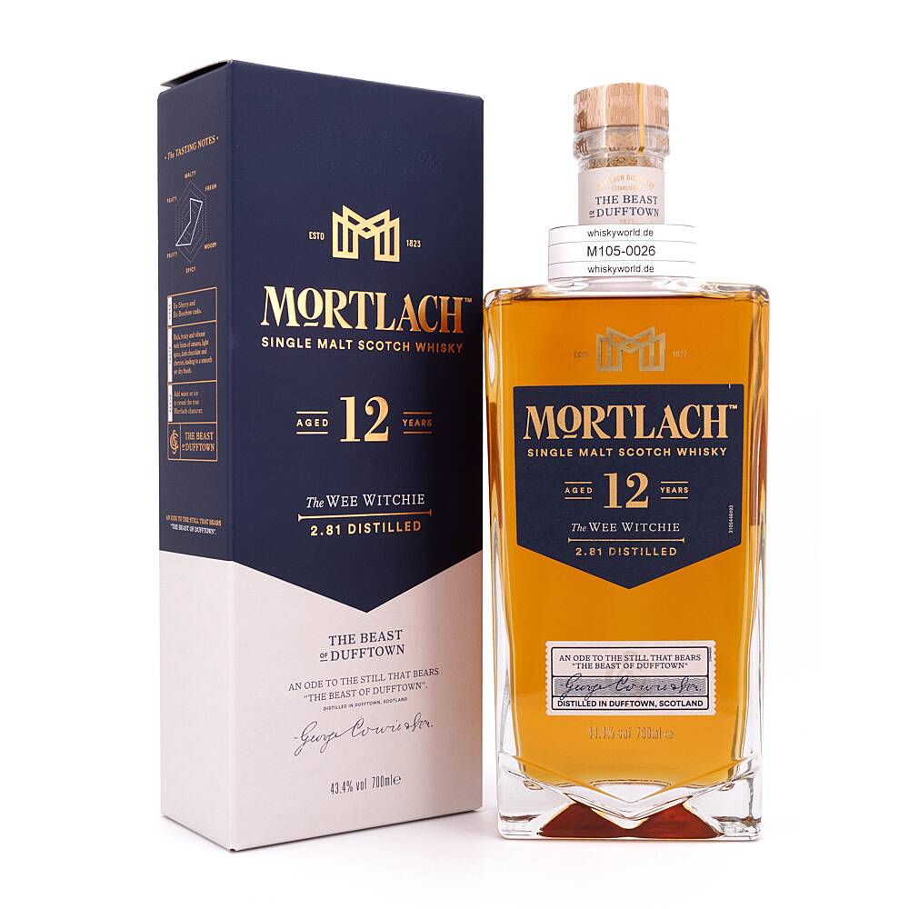 Mortlach 12 Jahre The Wee Witchie 0,70 L/ 43.4% vol