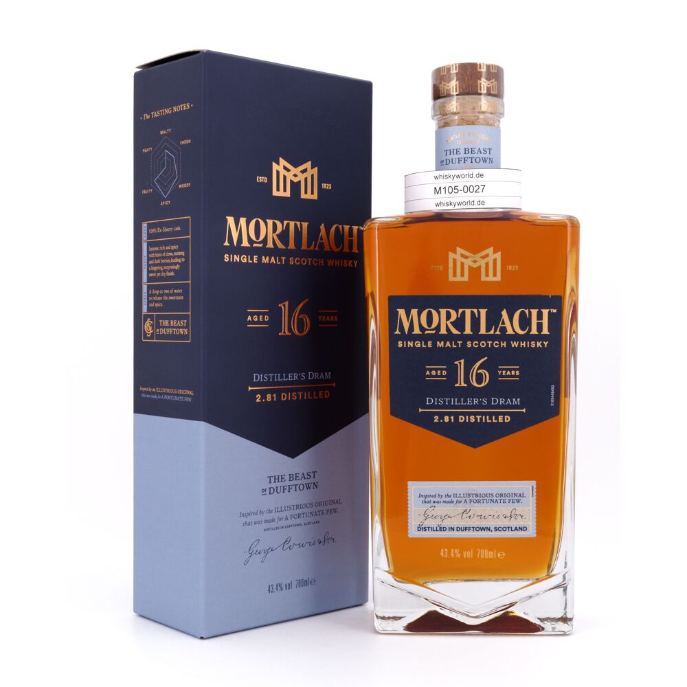 Mortlach 16 Jahre The Wee Witchie 0,70 L/ 43.4% vol