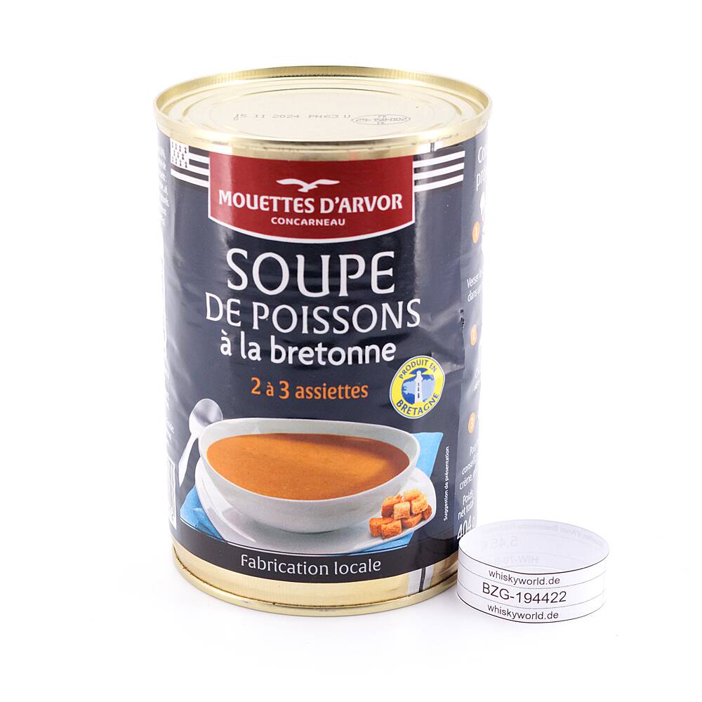 Mouettes d'Arvor Bretonische Fischsuppe 404 g