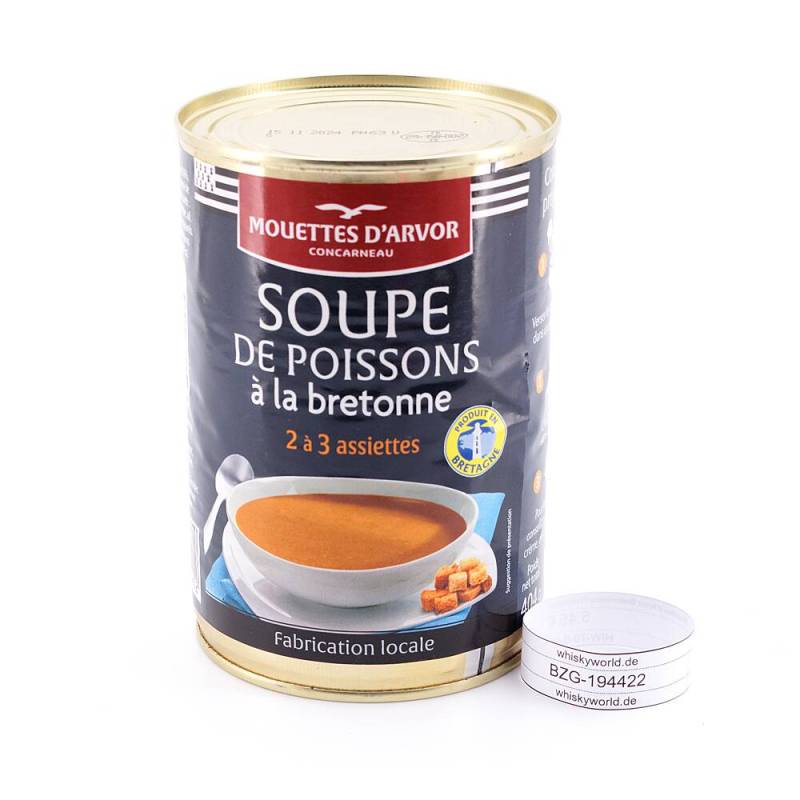 Mouettes d'Arvor Bretonische Fischsuppe 404 g