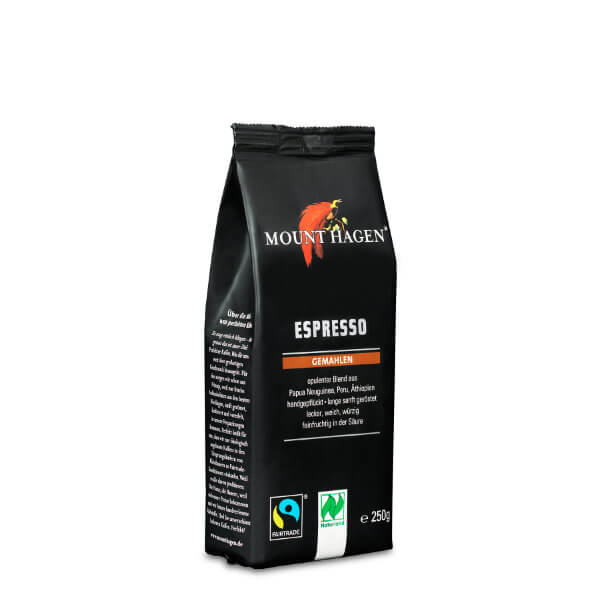 Mount Hagen Fairtrade Espresso gemahlen