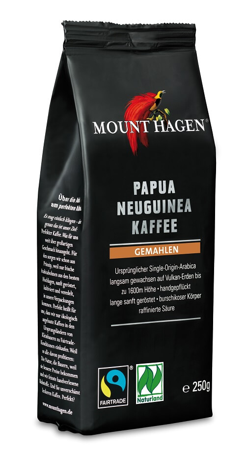 Mount Hagen Röstkaffee Papua Neuguinea gemahlen