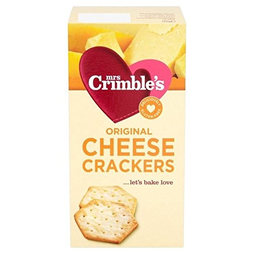 Mrs Crimbles Käse-Cracker 130G - Packung mit 2