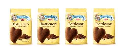 Mulino Bianco Kekse "Batticuori" (350g) - 4er Pack of 350 g - [1,40 Kg]