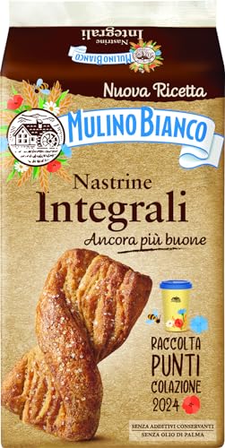 Mulino Bianco Kuchen Nastrine Integrali Vollkorn Briosche 6 x 40 g kekse cookies
