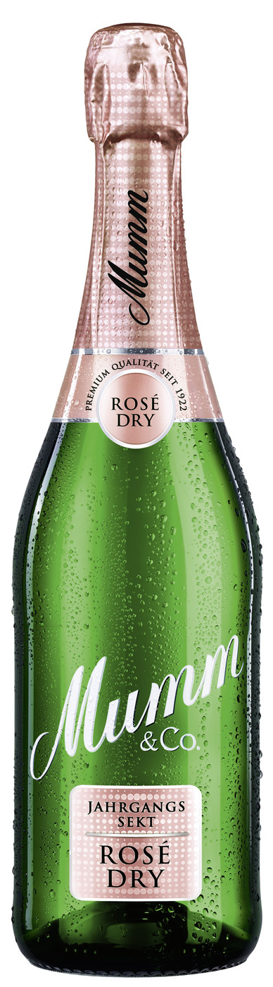 Mumm Rosé Dry Jahrgangssekt trocken 0,75l