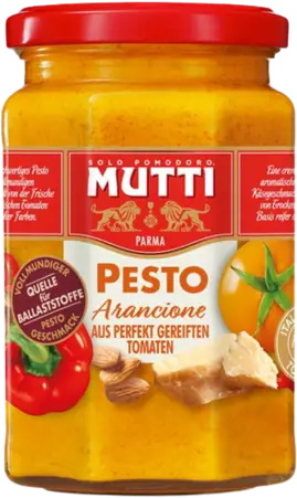 Mutti Pesto Arancione 180G Mutti Pesto Arancione 180G