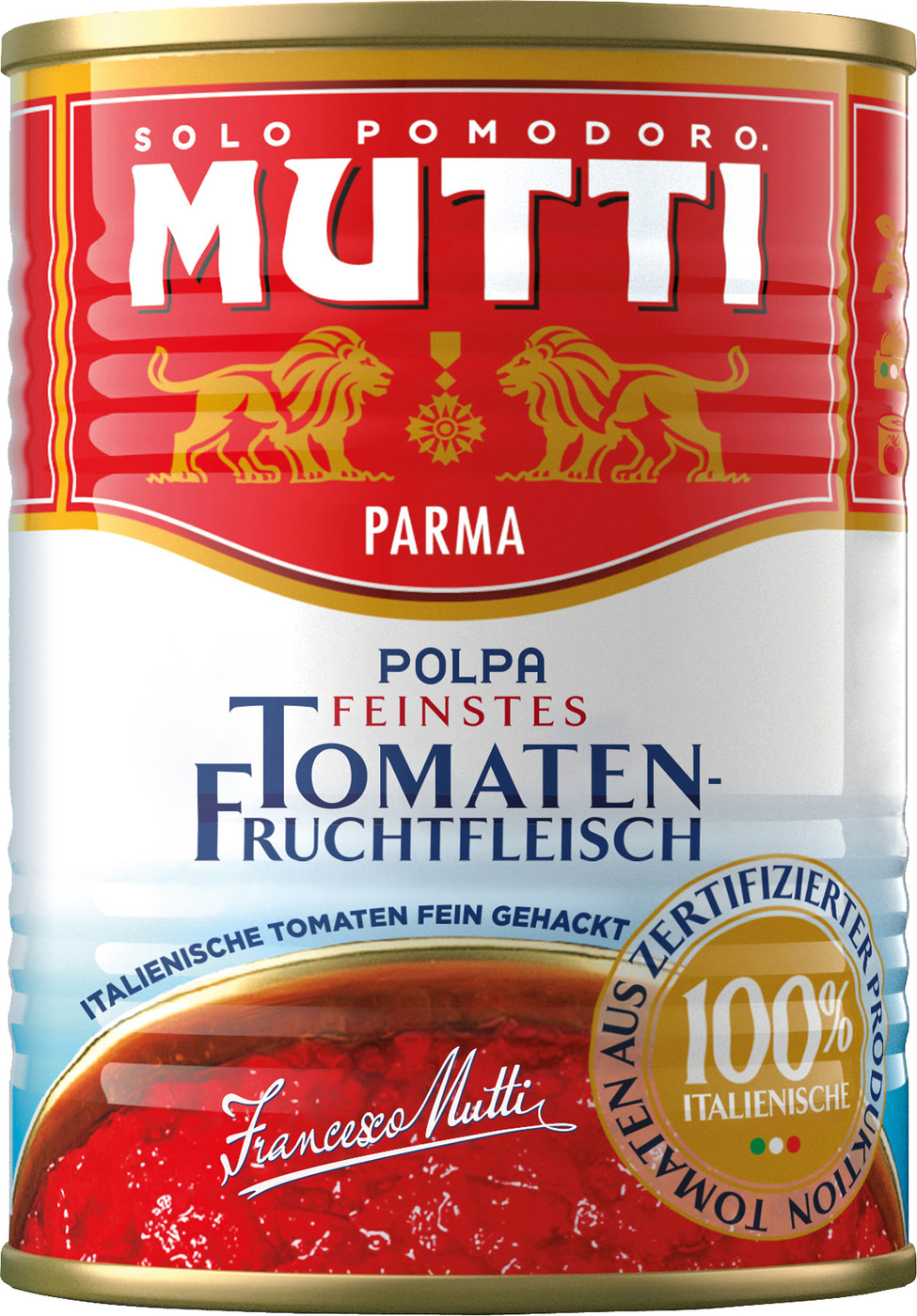 Mutti Polpa Feinstes Tomatenfruchtfleisch 400G