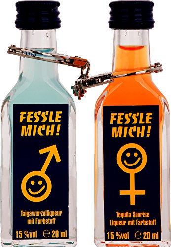 Nannerl Fläschchen mit Handschellen 15% Vol. 2x0,02 l Nannerl Fläschchen mit Handschellen 15% Vol. 2x0,02 l von Nannerl