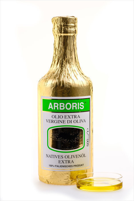 Natives Olivenöl extra Arboris von Oleificio Cisano srl
