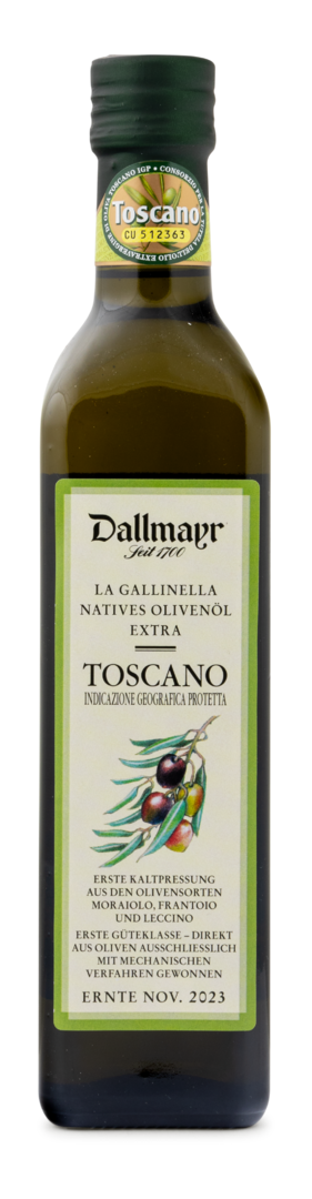 Natives Olivenöl extra IGP La Gallinella Toscana von Alois Dallmayr KG