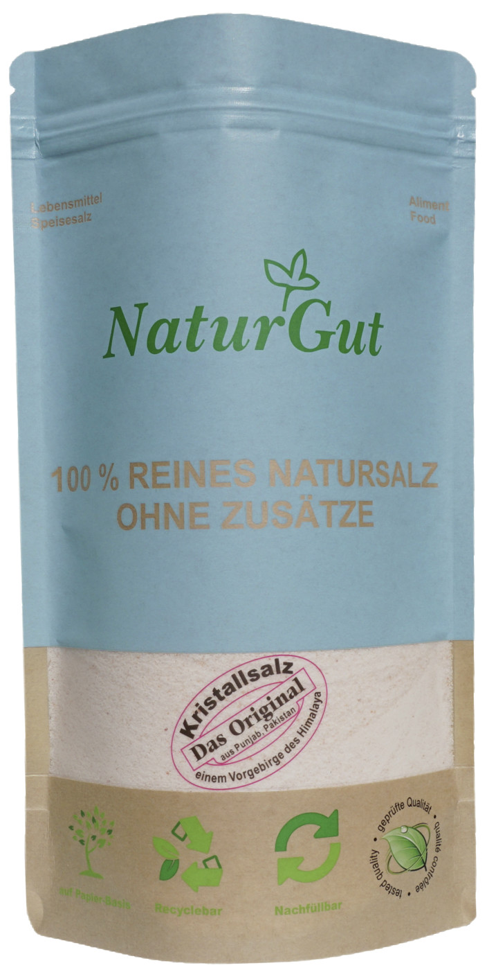 NaturGut Reines Natursalz ohne Zusätze 1KG NaturGut Reines Natursalz ohne Zusätze 1KG
