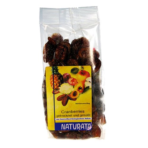 Naturata Bio Cranberries, getrocknet und gesüßt (1 x 100 gr) von Naturata