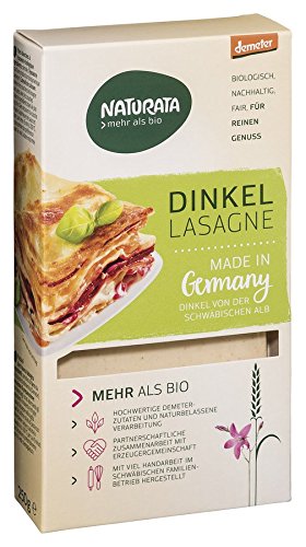 Naturata Bio Lasagne Dinkel hell (10 x 250 gr) von Naturata