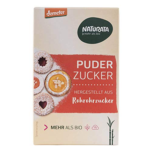 Naturata Bio Puderzucker aus Rohrohrzucker (10 x 125 gr) von Naturata