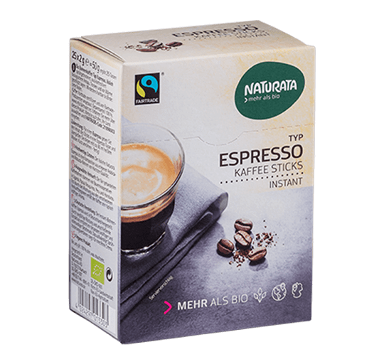 Naturata Espresso Kaffeesticks instant 25x2g
