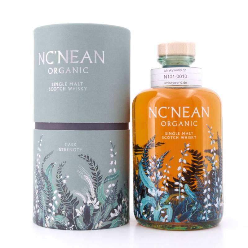 Nc'Nean Organic Single Malt Whisky - Cask Strength 0,70 L/ 59.6% vol