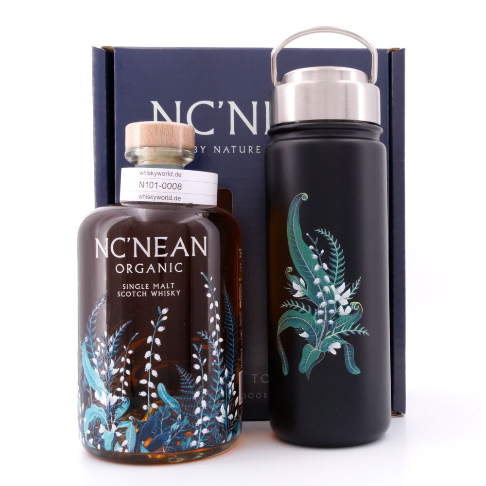 Nc'Nean Organic Single Malt Whisky - Hot Toddy Set 0,70 L/ 46.0% vol