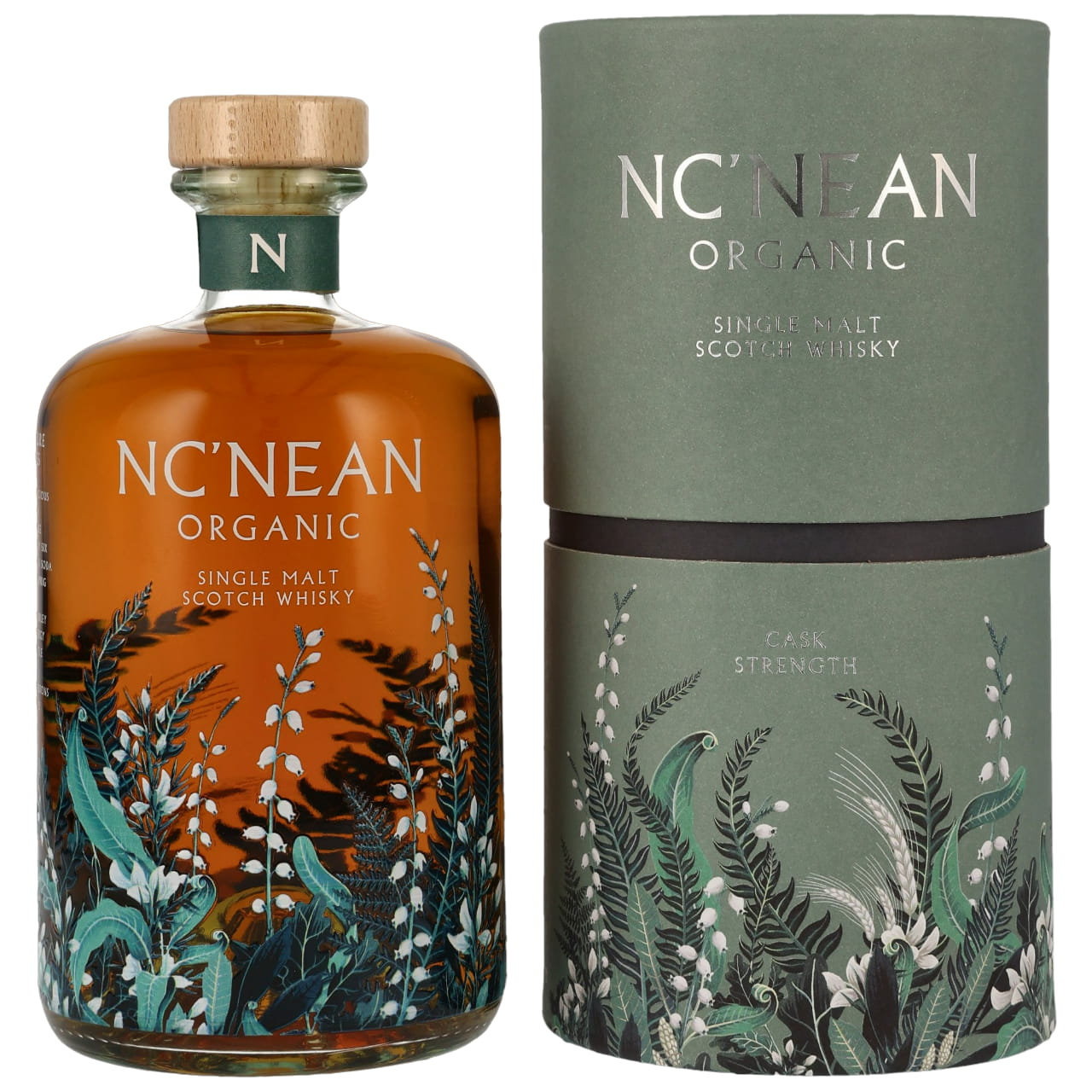 Nc'nean Organic Single Malt Whisky Cask Strength Batch CS/GD06 59,6%vol. 0,7l von Nc'nean