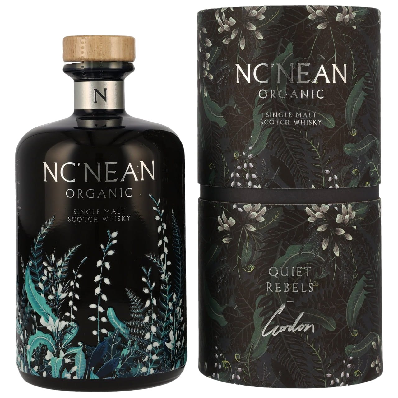 Nc'nean Organic Single Malt Whisky Quiet Rebels Gordon 48,5%vol. 0,7l von Nc'nean