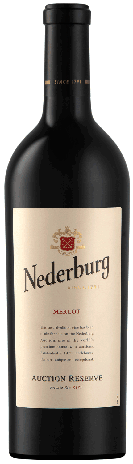 Nederburg Auction Reserve Private Bin Merlot R181 2015 Nederburg Auction Reserve Private Bin Merlot R181 2015
