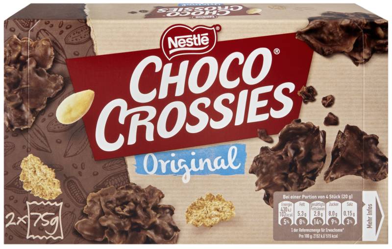 Nestle Choco Crossies Classic 2x75G
