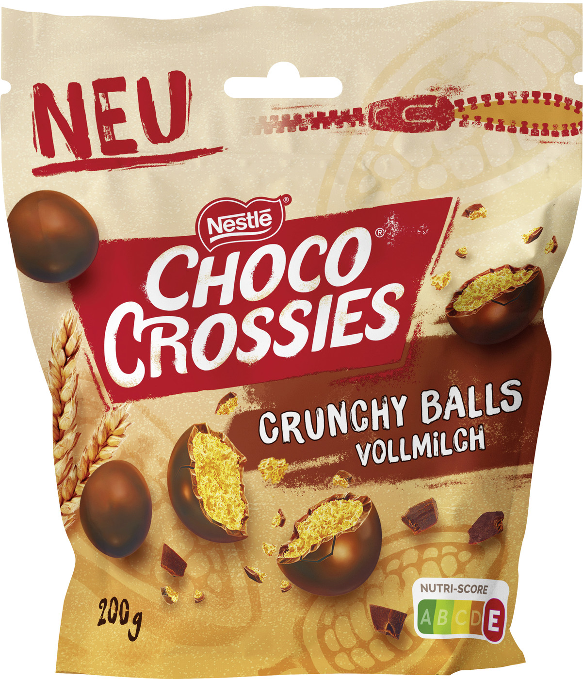 Nestle Choco Crossies Crunchy Balls Vollmilch 200G