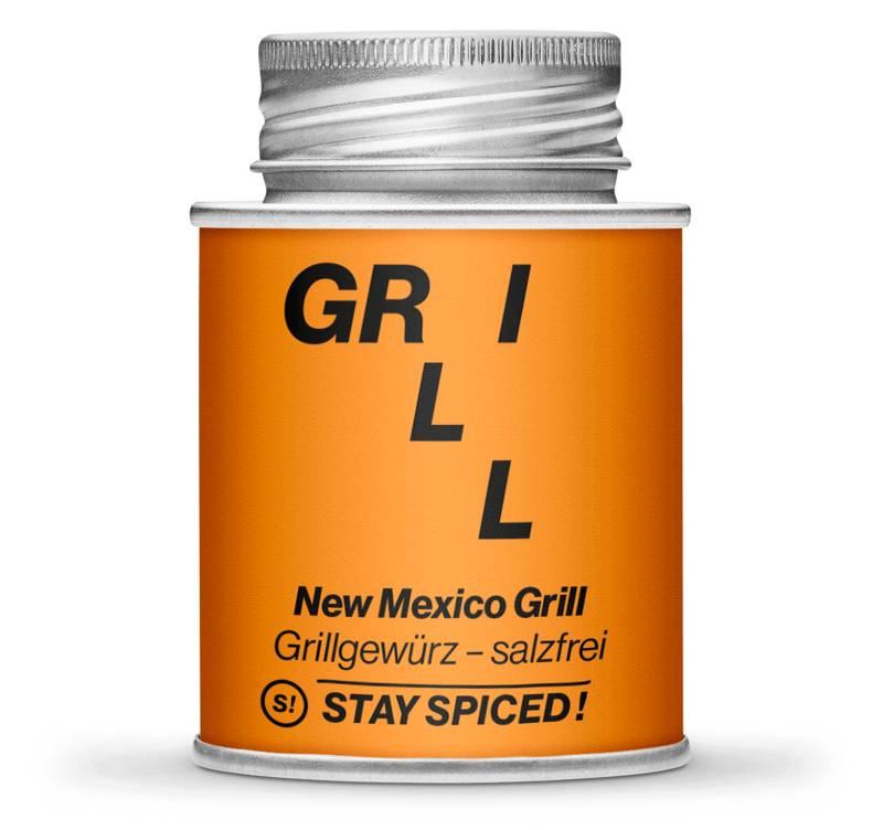 New Mexico Grillgewürz - Salzfrei 170ml Schraubdose