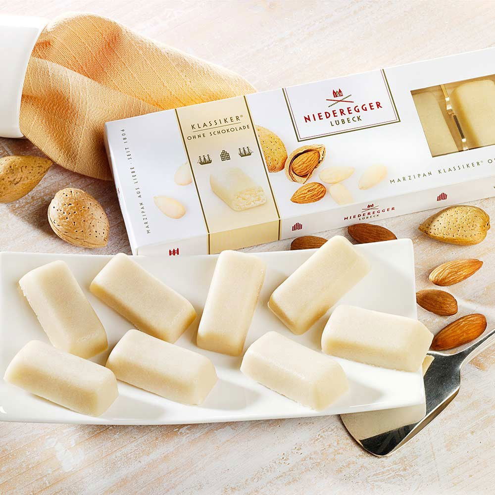 Niederegger Marzipan Klassiker ohne Schokolade Niederegger Marzipan Klassiker ohne Schokolade von Niederegger