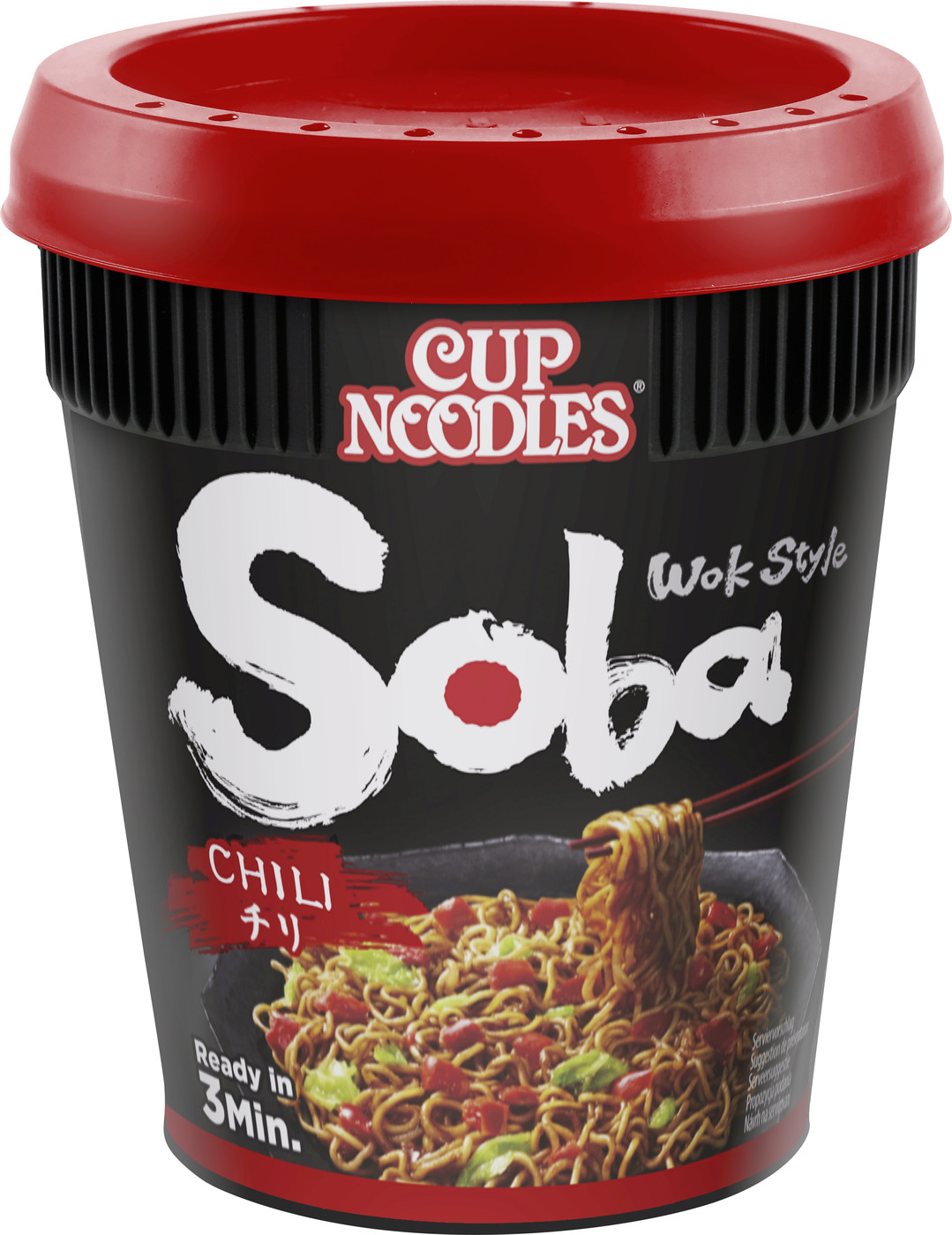 Nissin Cup Noodles Soba Chili 92G Nissin Cup Noodles Soba Chili 92G
