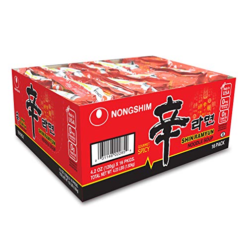 Nongshim - Shin Ramyun Nudelsuppe - 20er Pack (20 x 120g) - 1 Karton Nongshim - Shin Ramyun Nudelsuppe - 20er Pack (20 x 120g) - 1 Karton von Nongshim