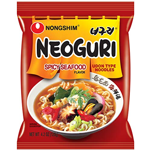 Nongshim Neoguri Noodles, Spicy Seafood, 4.2 Ounce (Pack of 16) von Nongshim