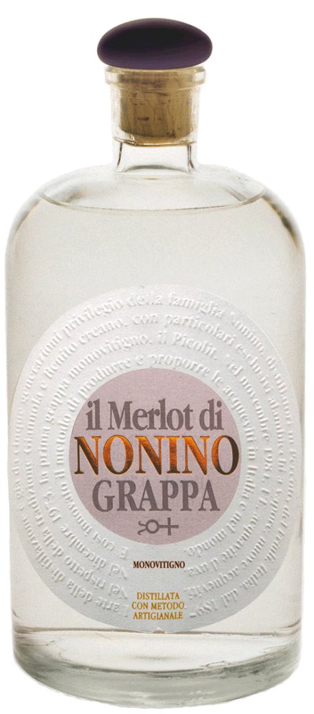 Nonino Grappa Il Merlot Monovitigno Nonino Grappa Il Merlot Monovitigno