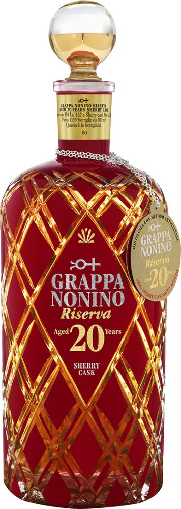 Nonino Grappa Riserva 20 years in Barriques 43%vol Nonino Grappa Riserva 20 years in Barriques 43%vol